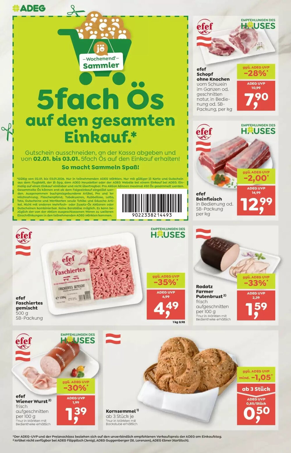 ADEG Flugblatt (ab 02.01.2026) - Angebote und Prospekt - Seite 4