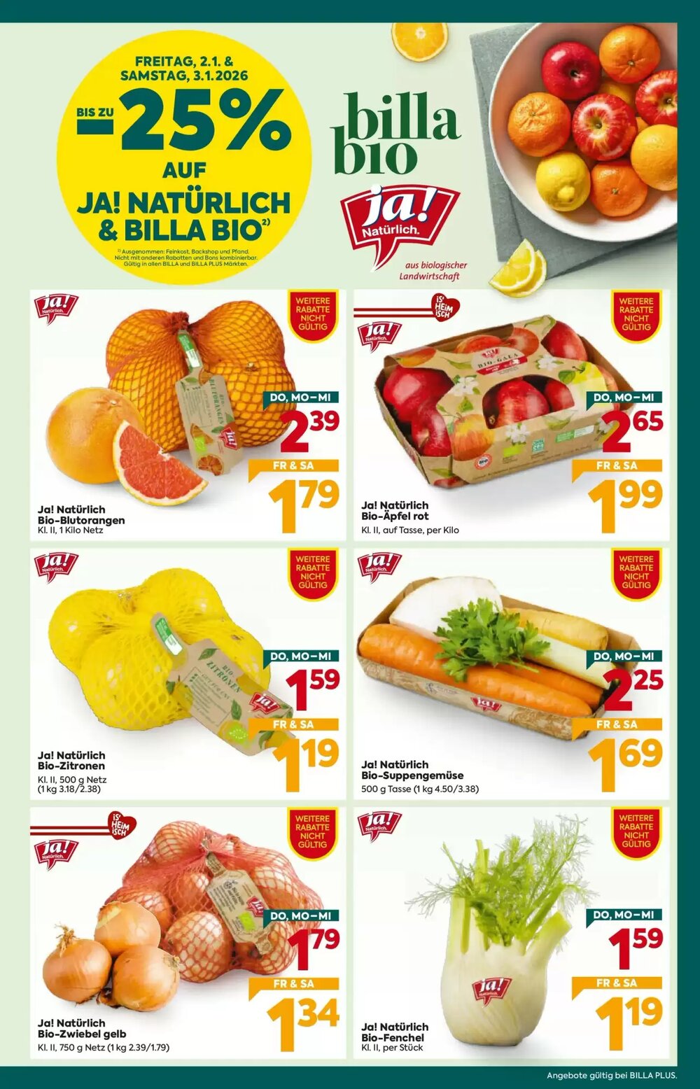 Billa Flugblatt (ab 02.01.2026) - Angebote und Prospekt - Seite 4