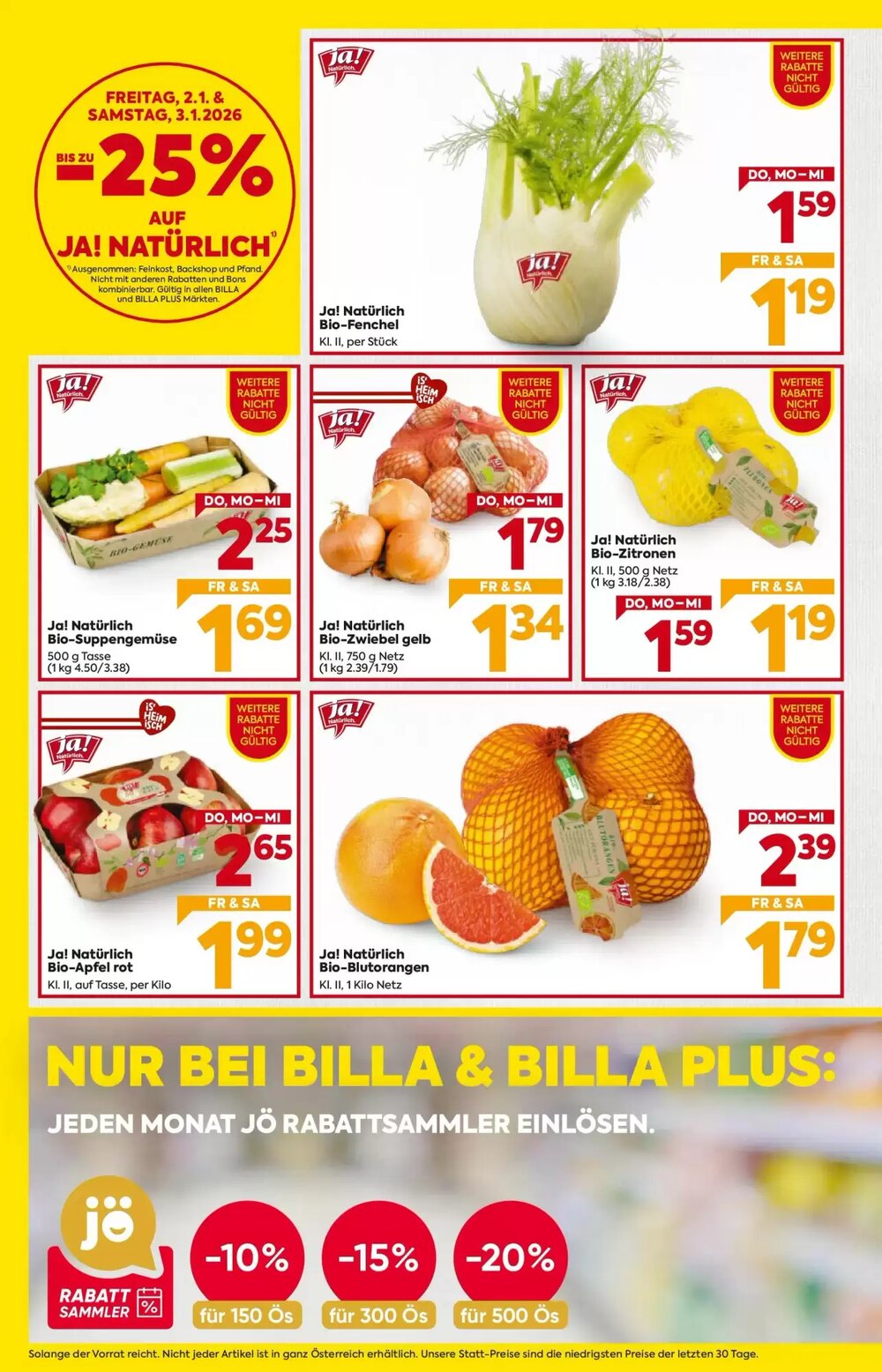 Billa Flugblatt (ab 02.01.2026) - Angebote und Prospekt - Seite 8