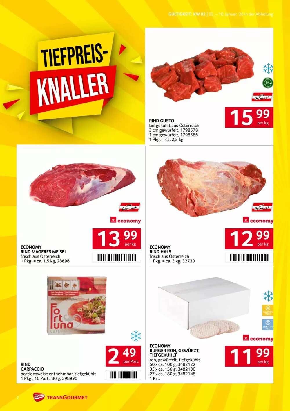 Transgourmet Flugblatt (ab 05.01.2026) - Angebote und Prospekt - Seite 2