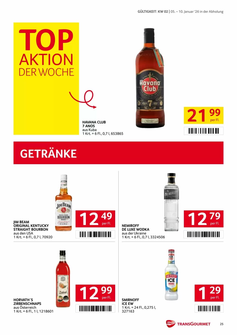 Transgourmet Flugblatt (ab 05.01.2026) - Angebote und Prospekt - Seite 24