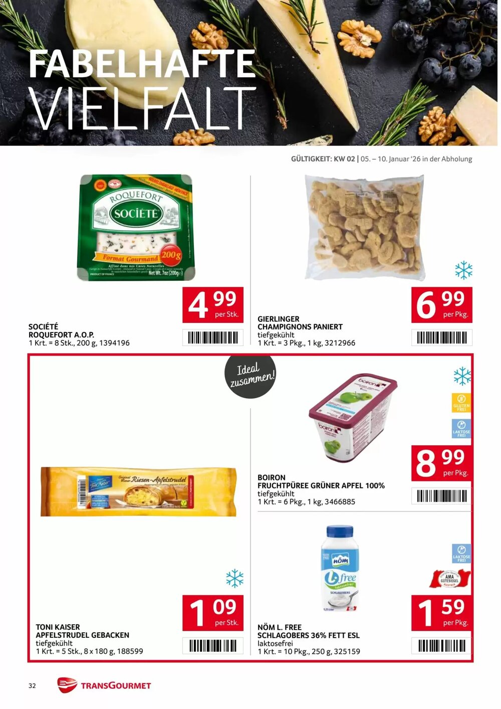 Transgourmet Flugblatt (ab 05.01.2026) - Angebote und Prospekt - Seite 31