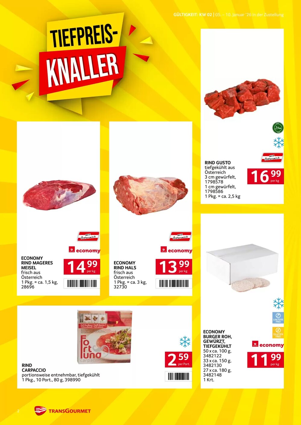 Transgourmet Flugblatt (ab 05.01.2026) - Angebote und Prospekt - Seite 2