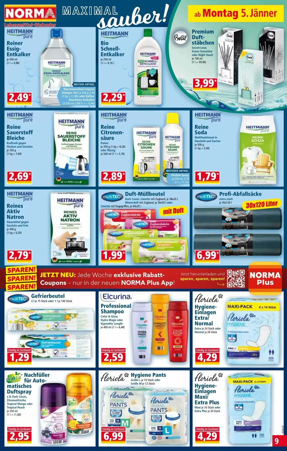 Norma Flugblatt (ab 05.01.2026) - Angebote und Prospekt - Seite 9