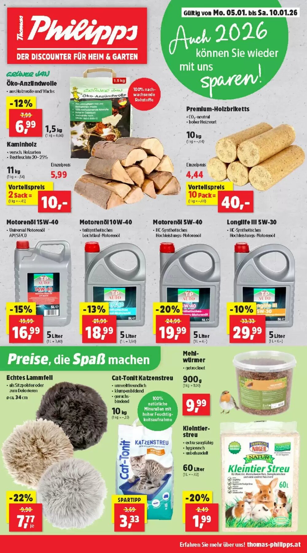 Thomas Philipps Flugblatt (ab 05.01.2026) - Angebote und Prospekt - Seite 1