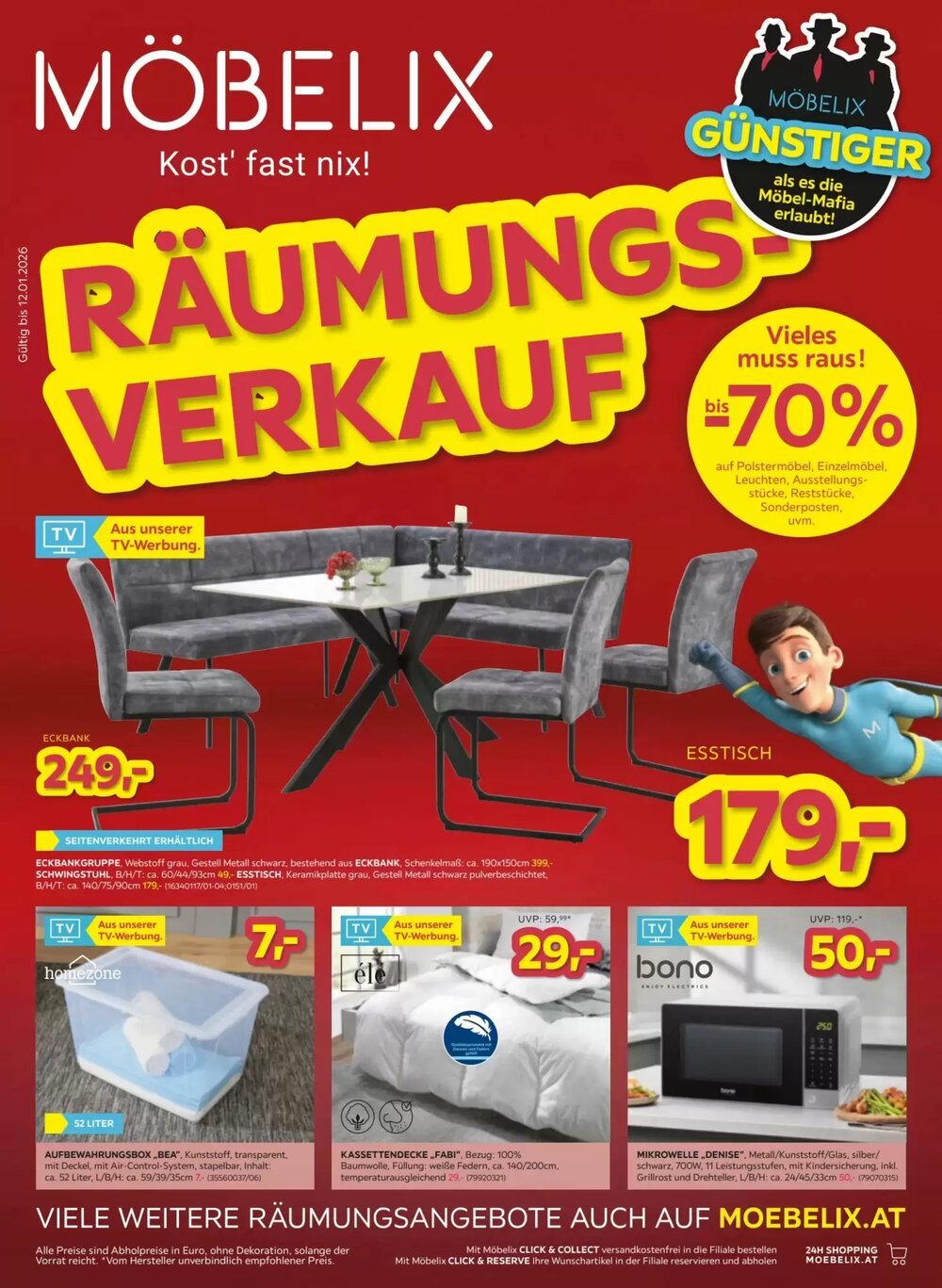 Möbelix Flugblatt (ab 05.01.2026) - Angebote und Prospekt - Seite 1