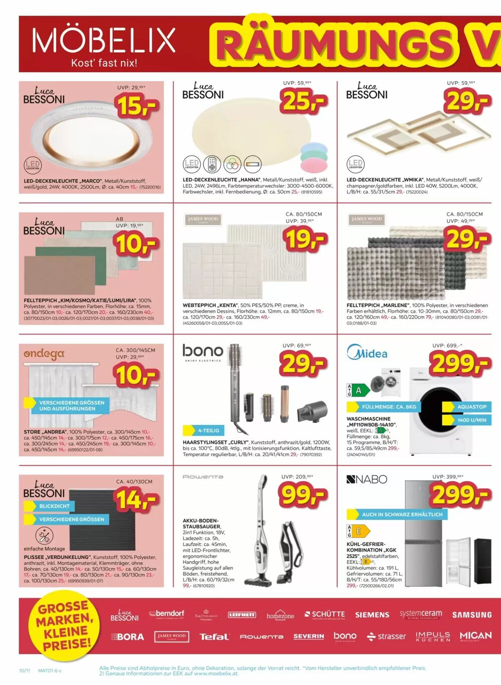 Möbelix Flugblatt (ab 05.01.2026) - Angebote und Prospekt - Seite 10