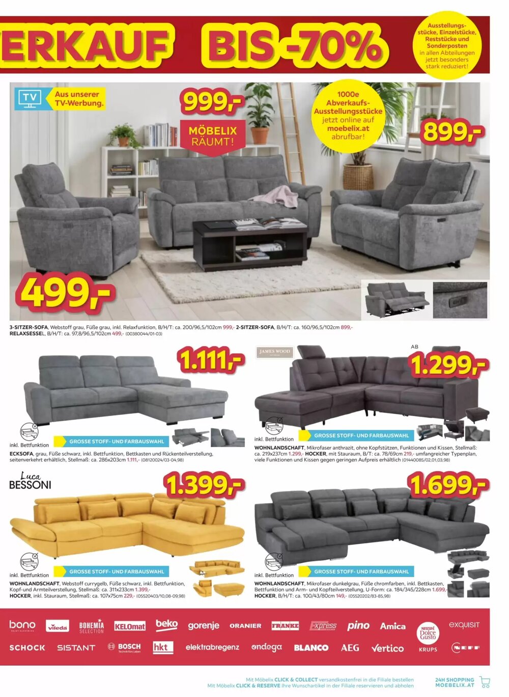 Möbelix Flugblatt (ab 05.01.2026) - Angebote und Prospekt - Seite 7