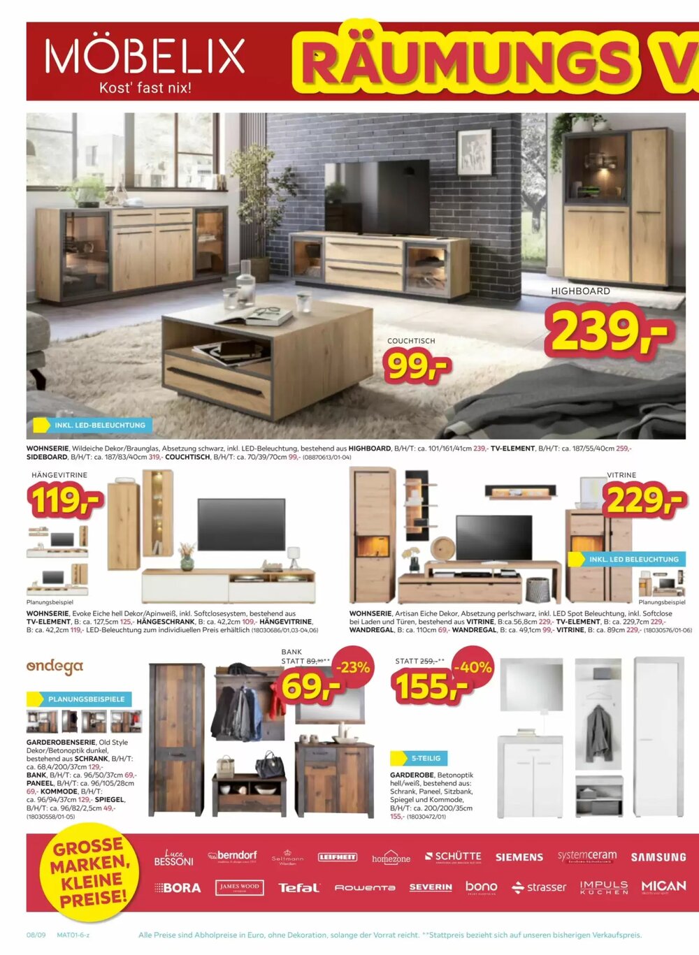 Möbelix Flugblatt (ab 05.01.2026) - Angebote und Prospekt - Seite 8