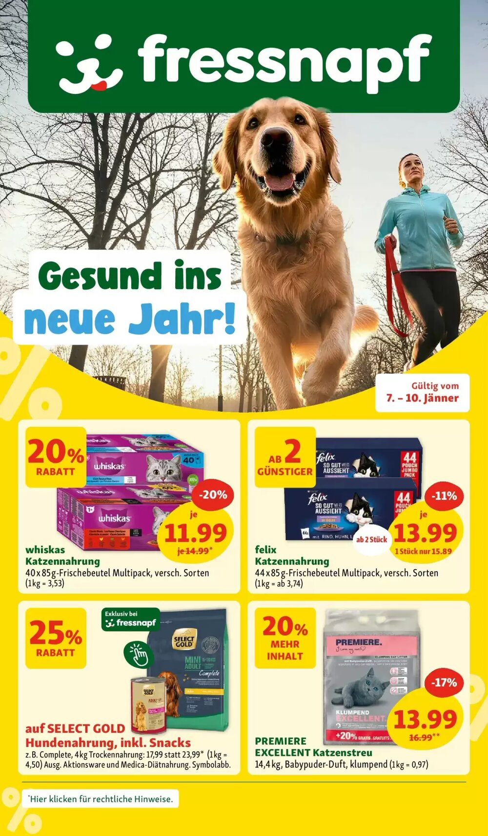 Fressnapf Flugblatt (ab 07.01.2026) - Angebote und Prospekt - Seite 1