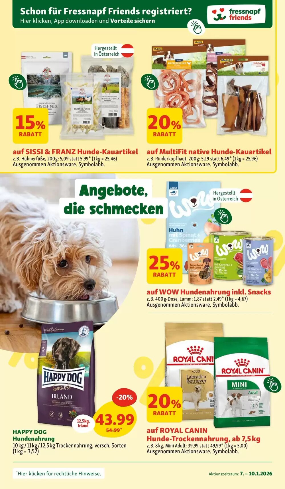 Fressnapf Flugblatt (ab 07.01.2026) - Angebote und Prospekt - Seite 4