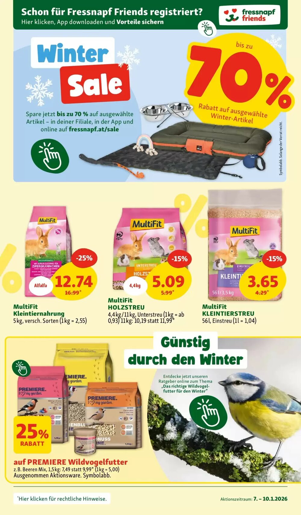 Fressnapf Flugblatt (ab 07.01.2026) - Angebote und Prospekt - Seite 7