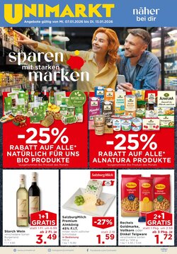 Unimarkt Flugblatt (ab 07.01.2026) - Angebote und Prospekt