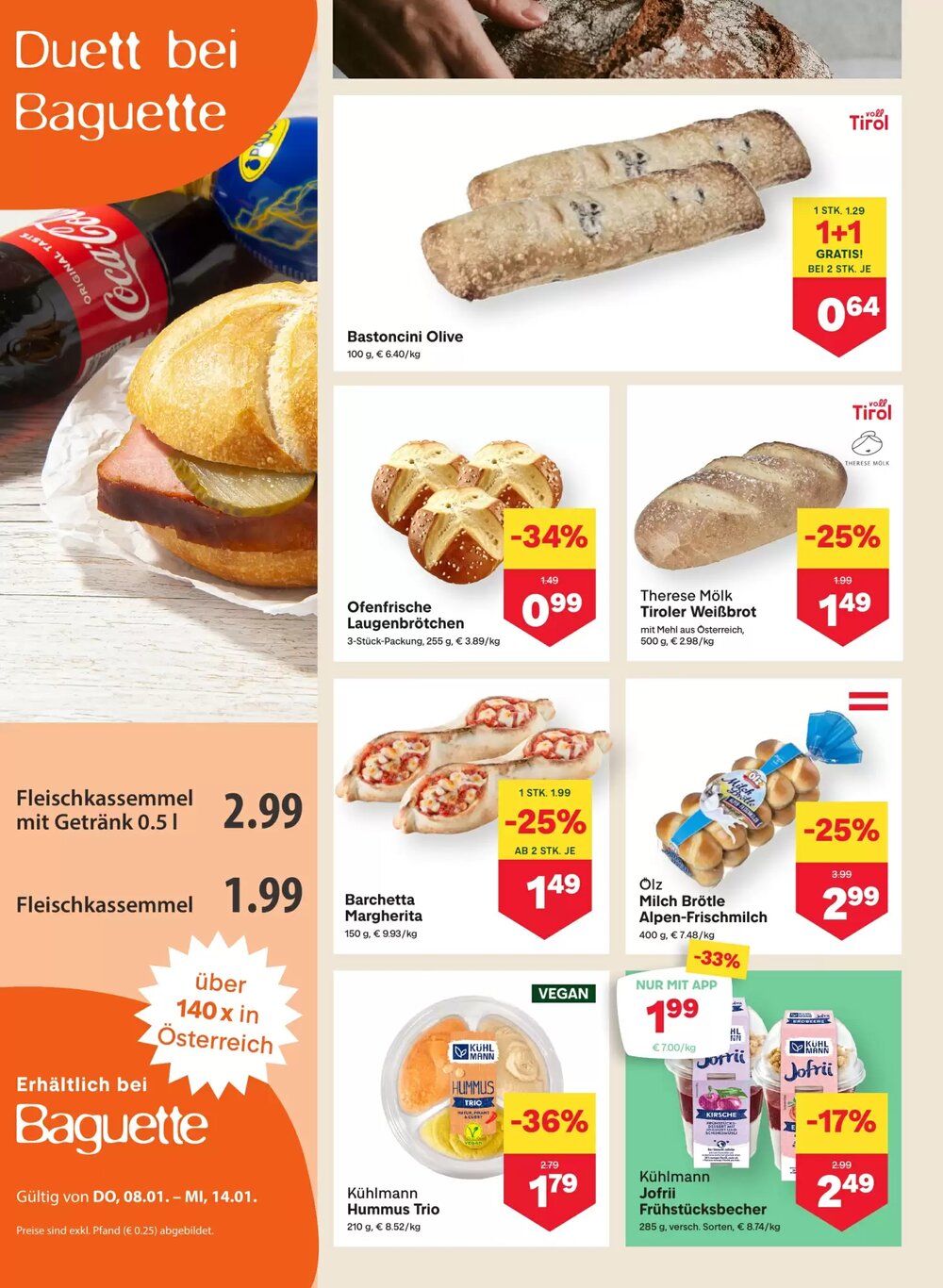 MPreis Flugblatt (ab 08.01.2026) - Angebote und Prospekt - Seite 4