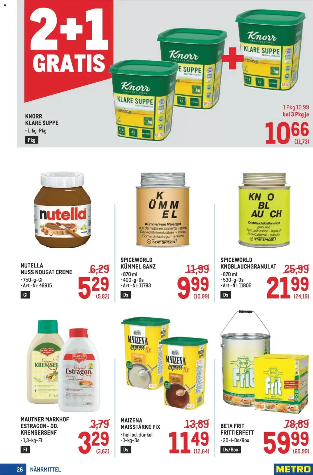 Metro Flugblatt (ab 08.01.2026) - Angebote und Prospekt - Seite 26