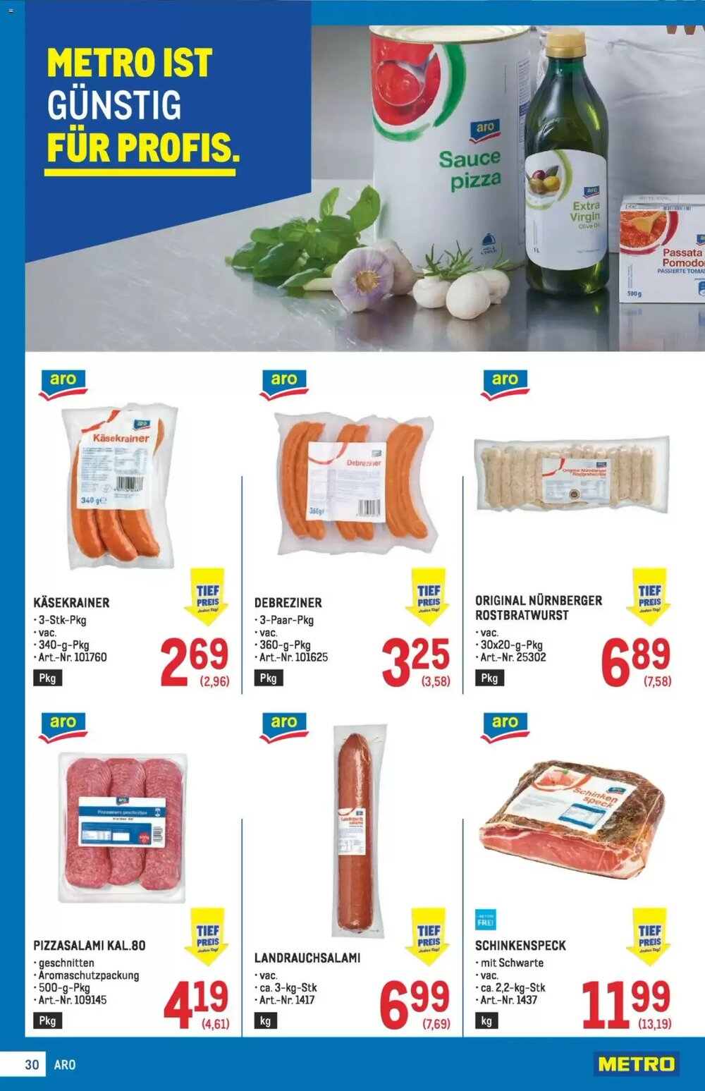 Metro Flugblatt (ab 08.01.2026) - Angebote und Prospekt - Seite 30