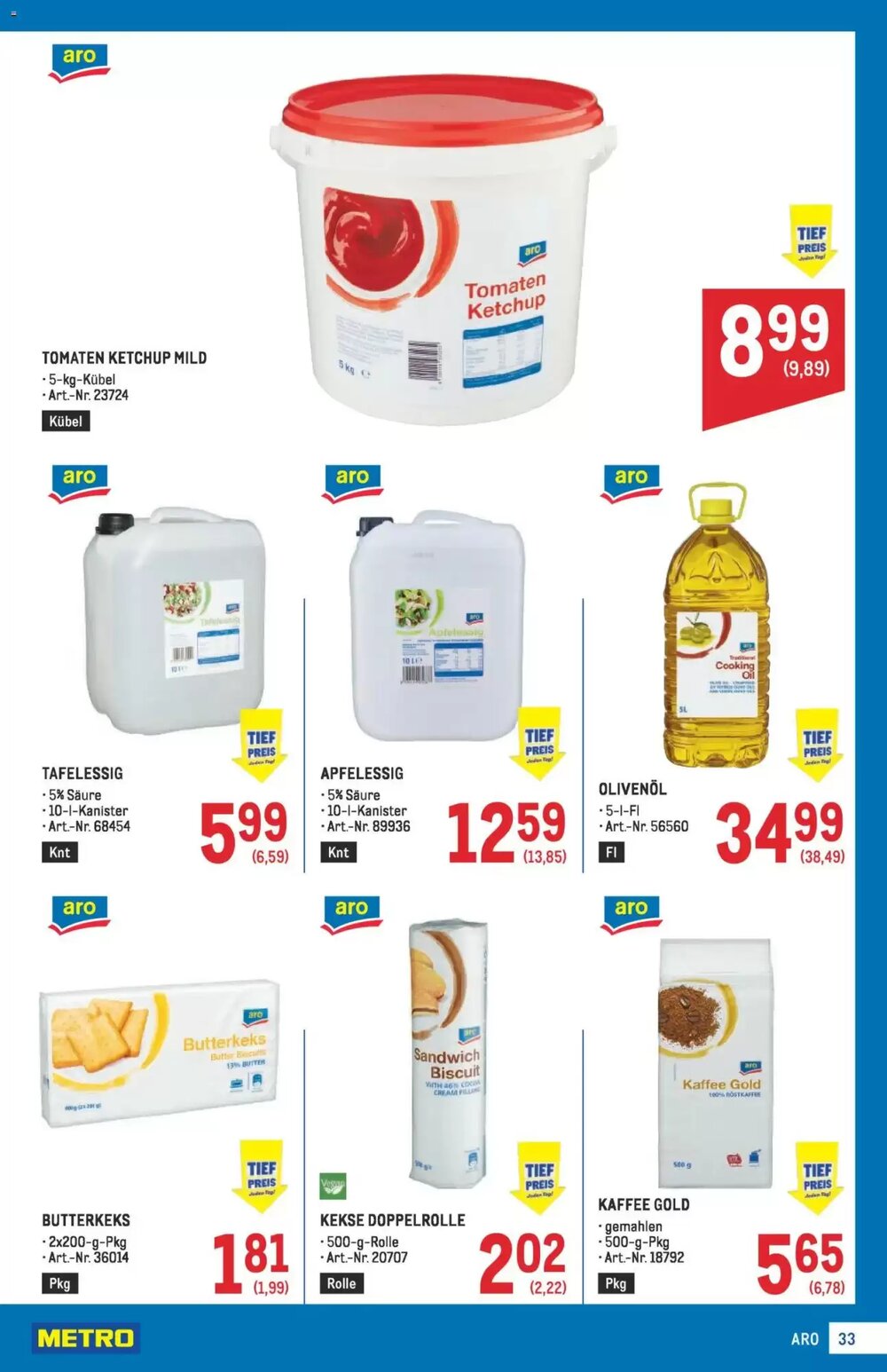 Metro Flugblatt (ab 08.01.2026) - Angebote und Prospekt - Seite 33