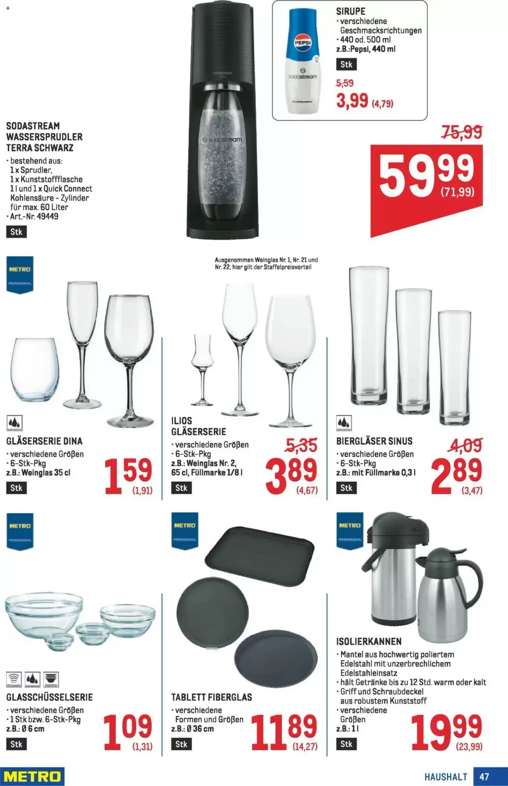 Metro Flugblatt (ab 08.01.2026) - Angebote und Prospekt - Seite 47