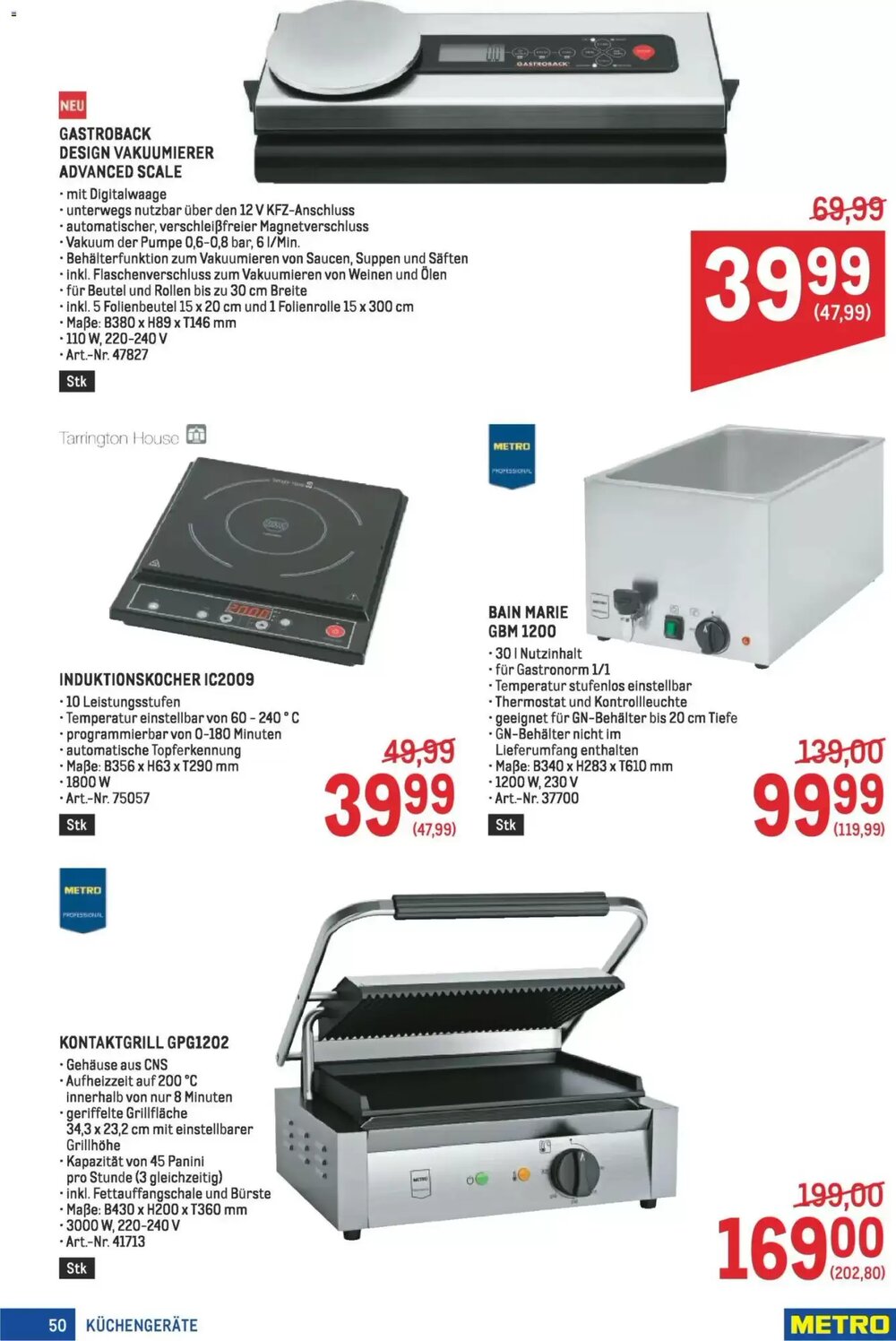 Metro Flugblatt (ab 08.01.2026) - Angebote und Prospekt - Seite 50