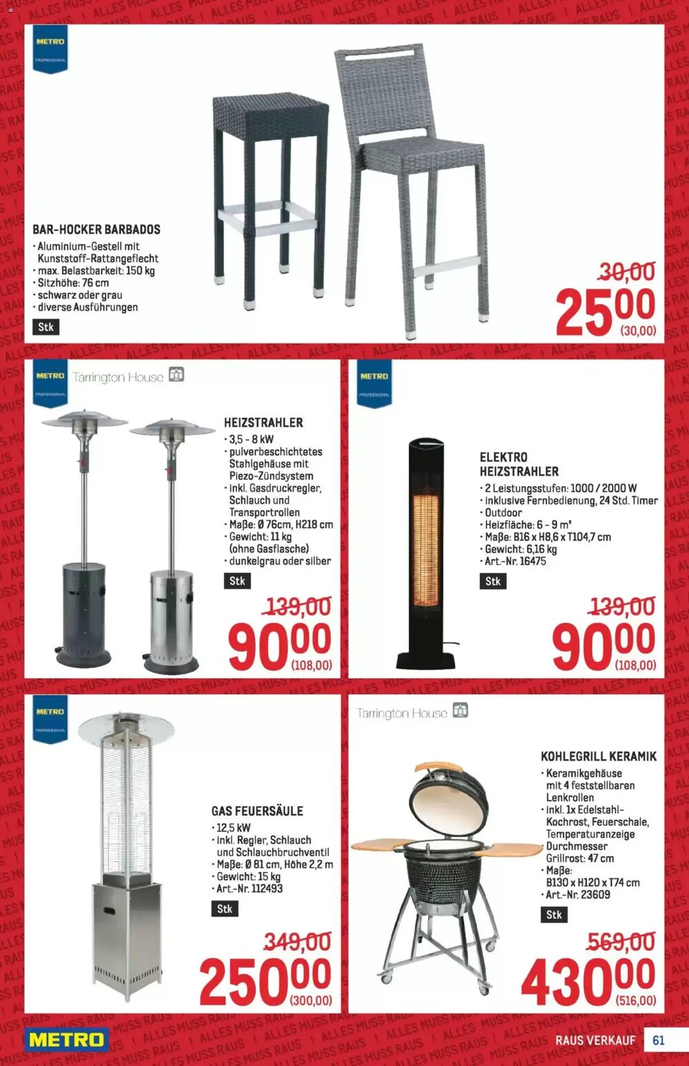 Metro Flugblatt (ab 08.01.2026) - Angebote und Prospekt - Seite 61