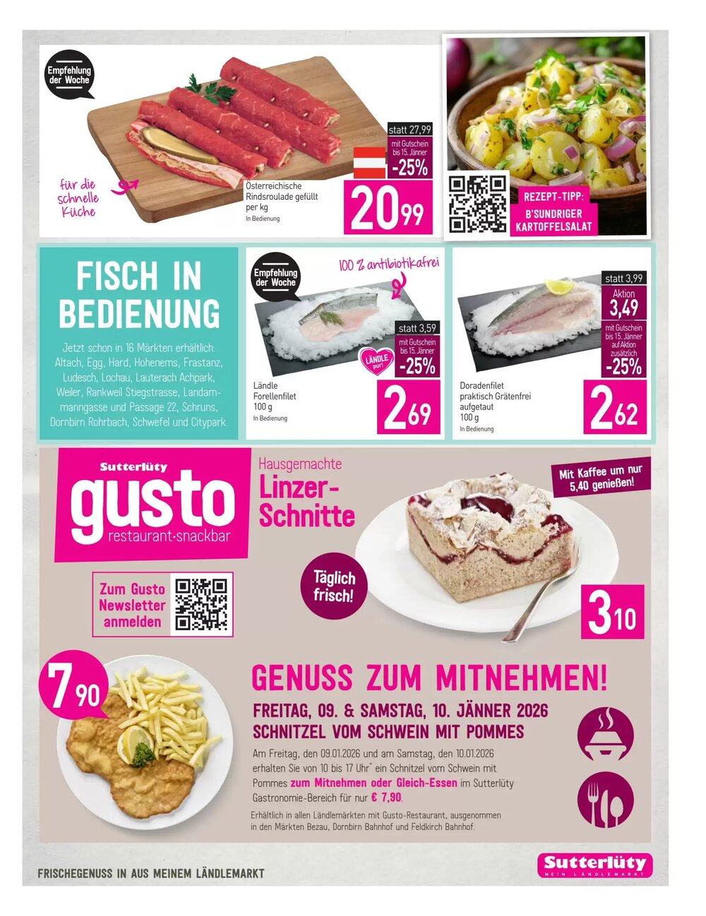 Sutterlüty Flugblatt (ab 08.01.2026) - Angebote und Prospekt - Seite 11