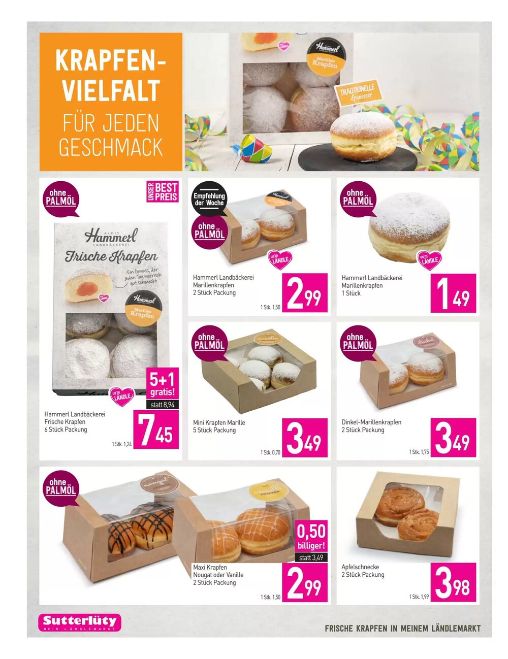 Sutterlüty Flugblatt (ab 08.01.2026) - Angebote und Prospekt - Seite 12