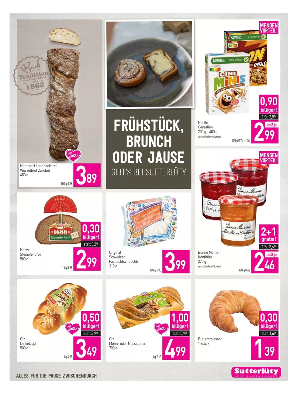 Sutterlüty Flugblatt (ab 08.01.2026) - Angebote und Prospekt - Seite 13