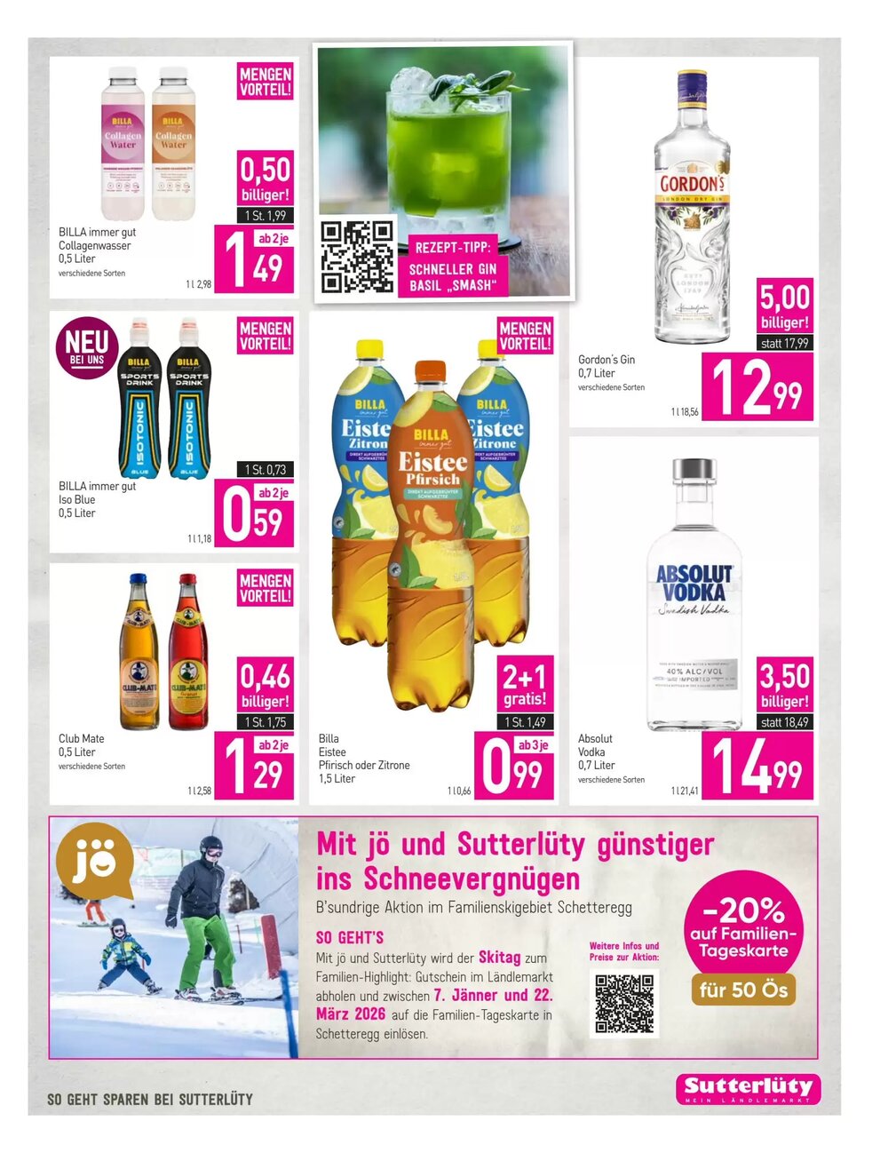 Sutterlüty Flugblatt (ab 08.01.2026) - Angebote und Prospekt - Seite 15