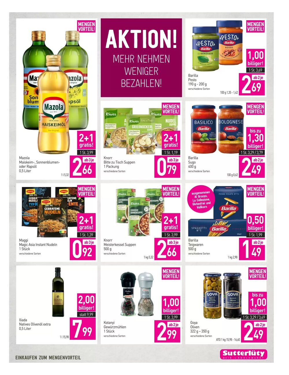 Sutterlüty Flugblatt (ab 08.01.2026) - Angebote und Prospekt - Seite 17