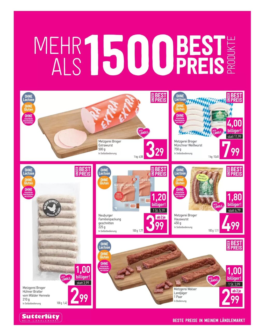 Sutterlüty Flugblatt (ab 08.01.2026) - Angebote und Prospekt - Seite 2