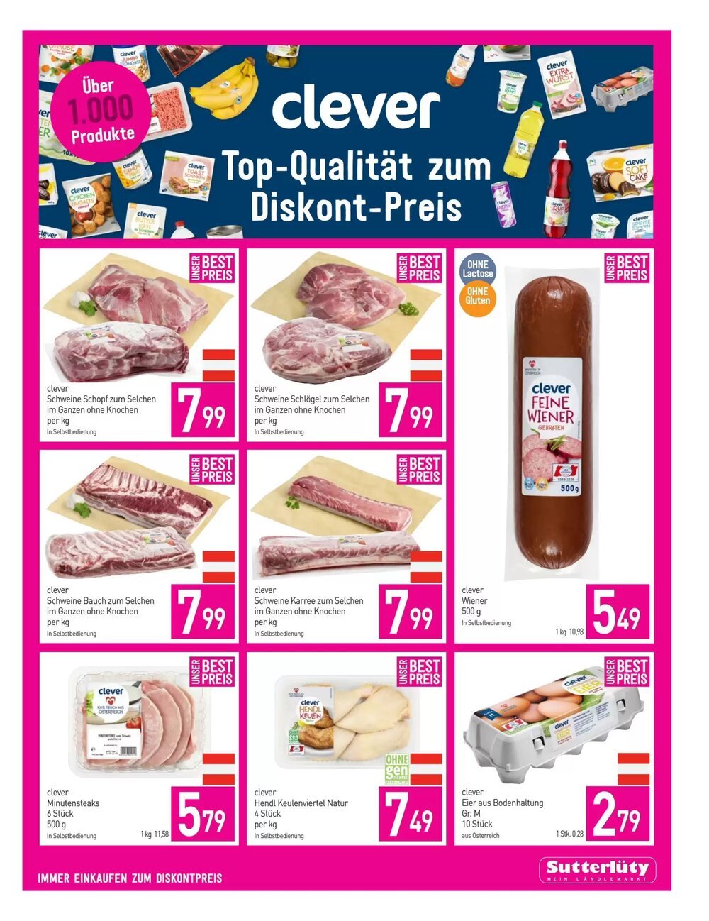 Sutterlüty Flugblatt (ab 08.01.2026) - Angebote und Prospekt - Seite 3