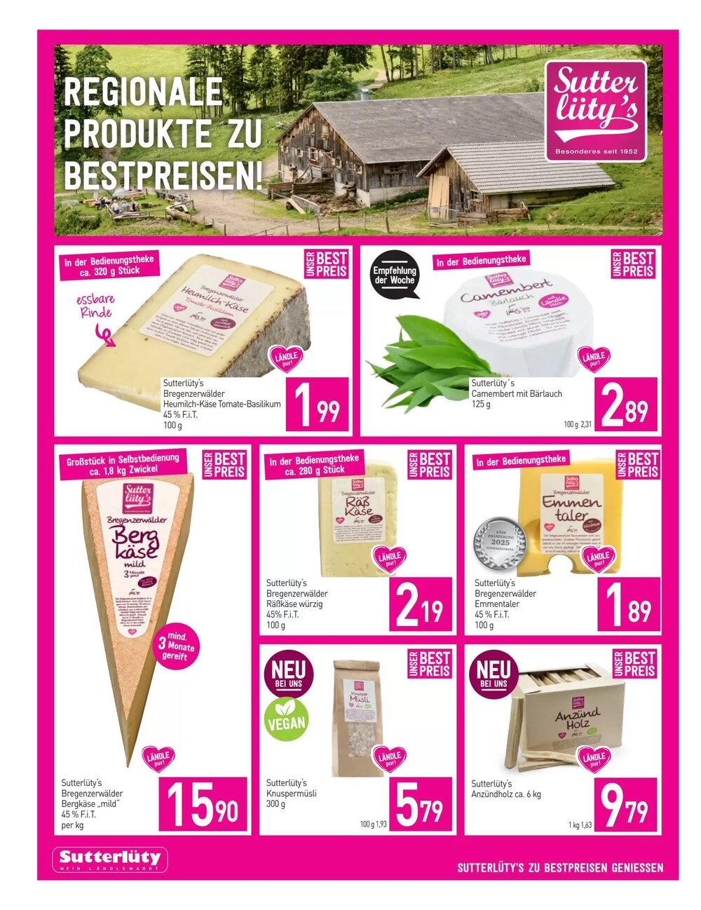 Sutterlüty Flugblatt (ab 08.01.2026) - Angebote und Prospekt - Seite 4