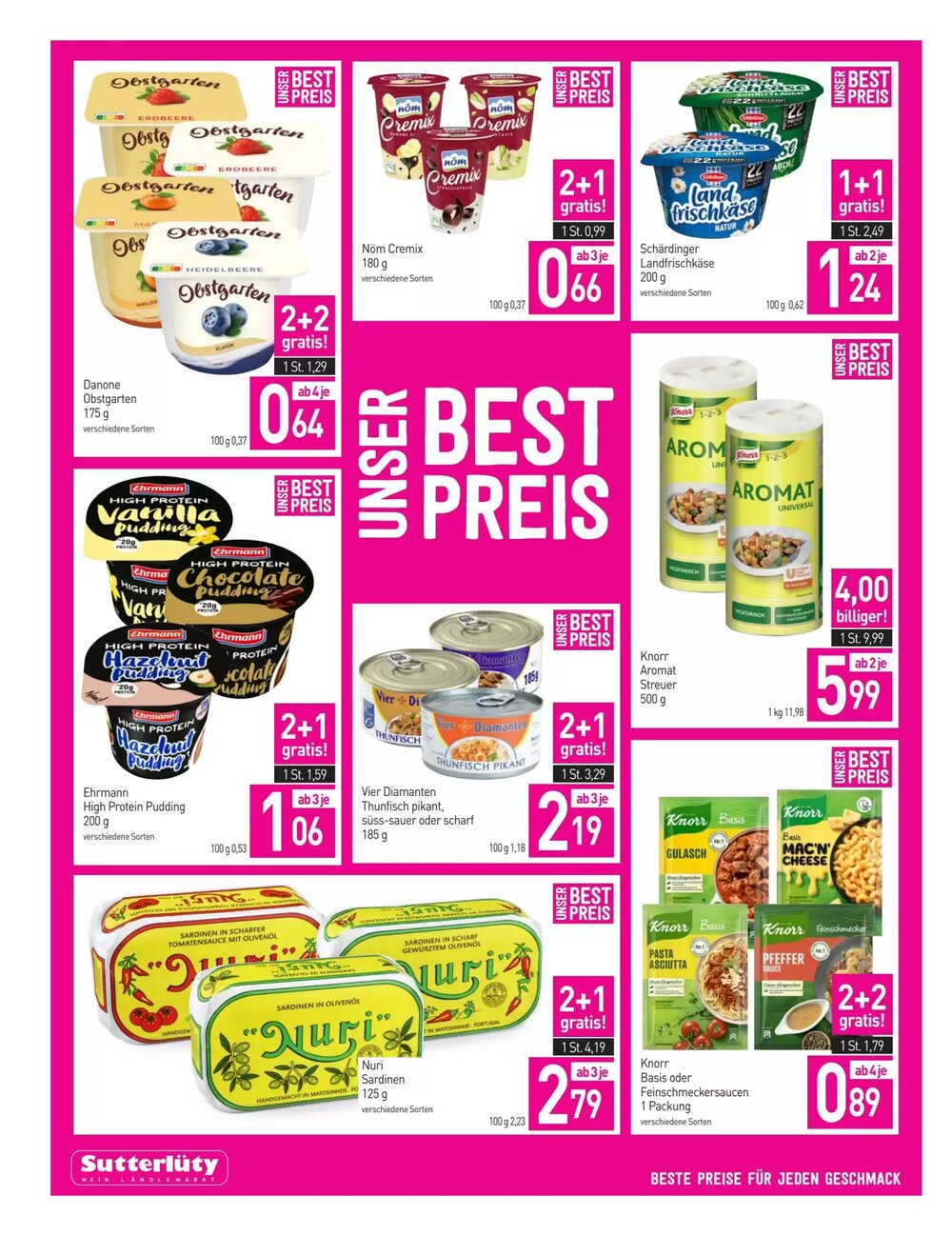 Sutterlüty Flugblatt (ab 08.01.2026) - Angebote und Prospekt - Seite 8