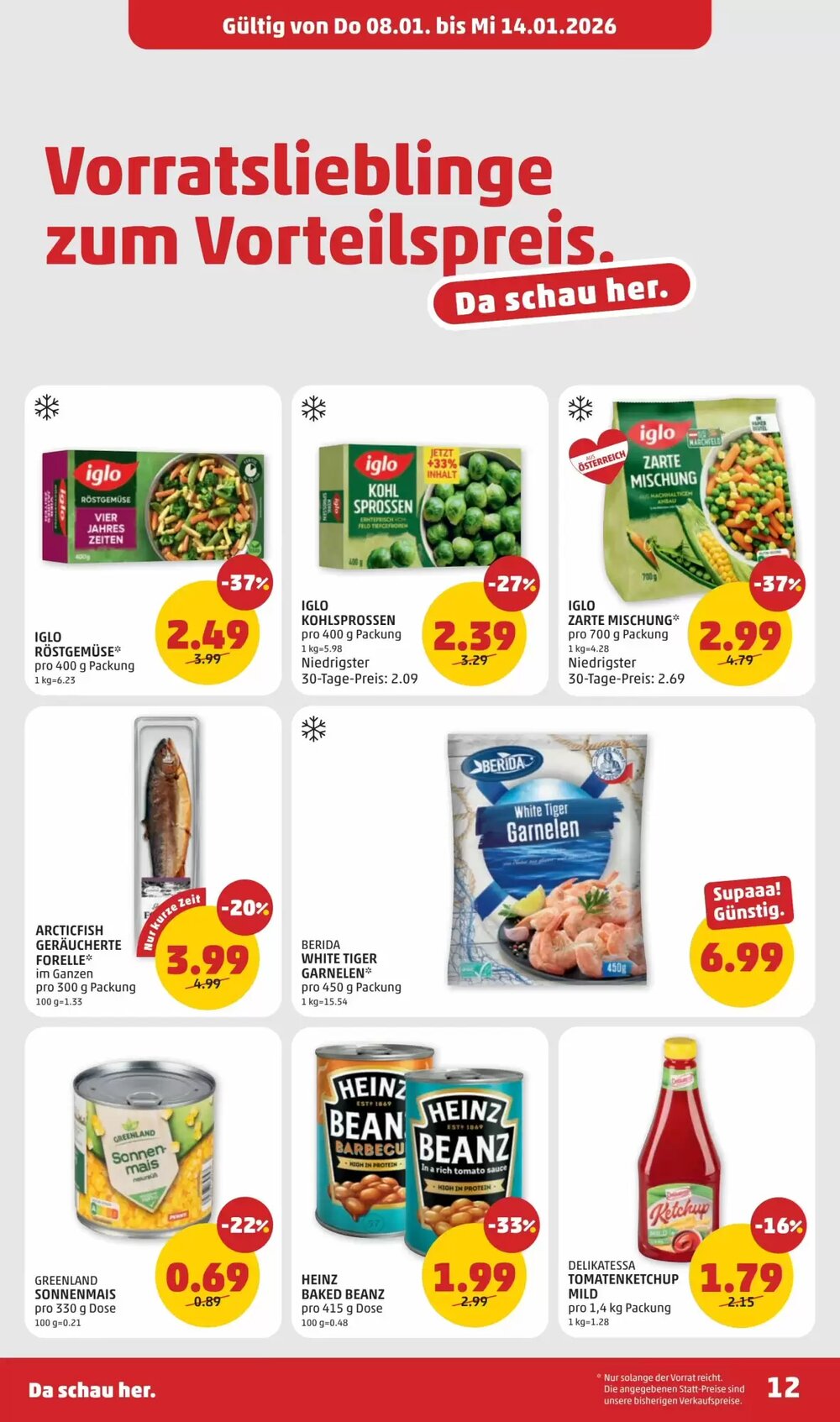 PENNY Flugblatt (ab 08.01.2026) - Angebote und Prospekt - Seite 12