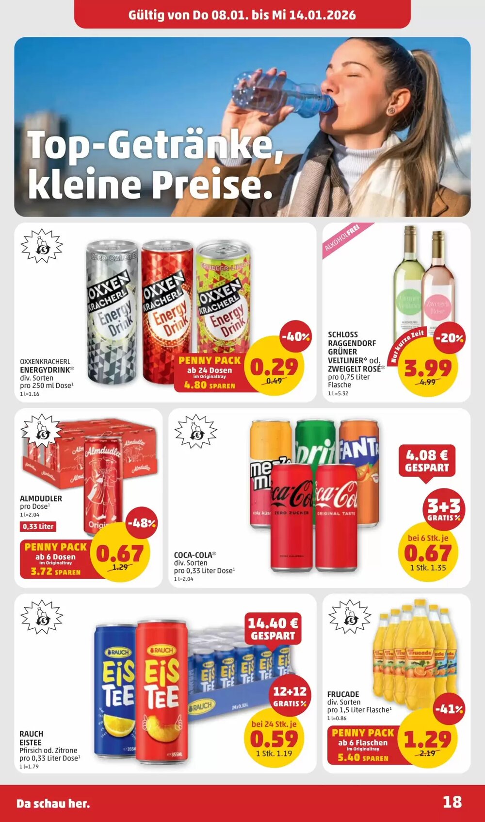 PENNY Flugblatt (ab 08.01.2026) - Angebote und Prospekt - Seite 18