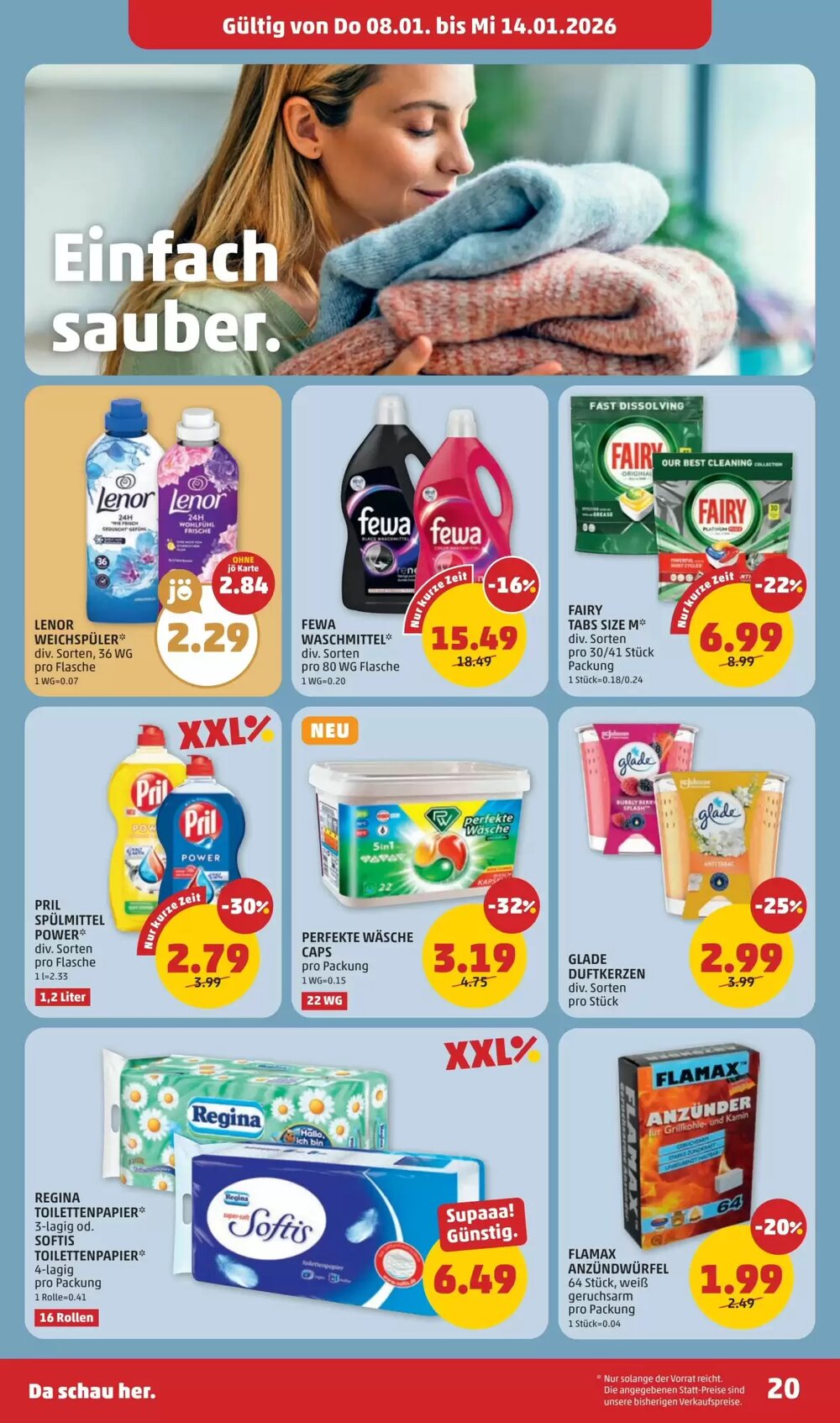 PENNY Flugblatt (ab 08.01.2026) - Angebote und Prospekt - Seite 20