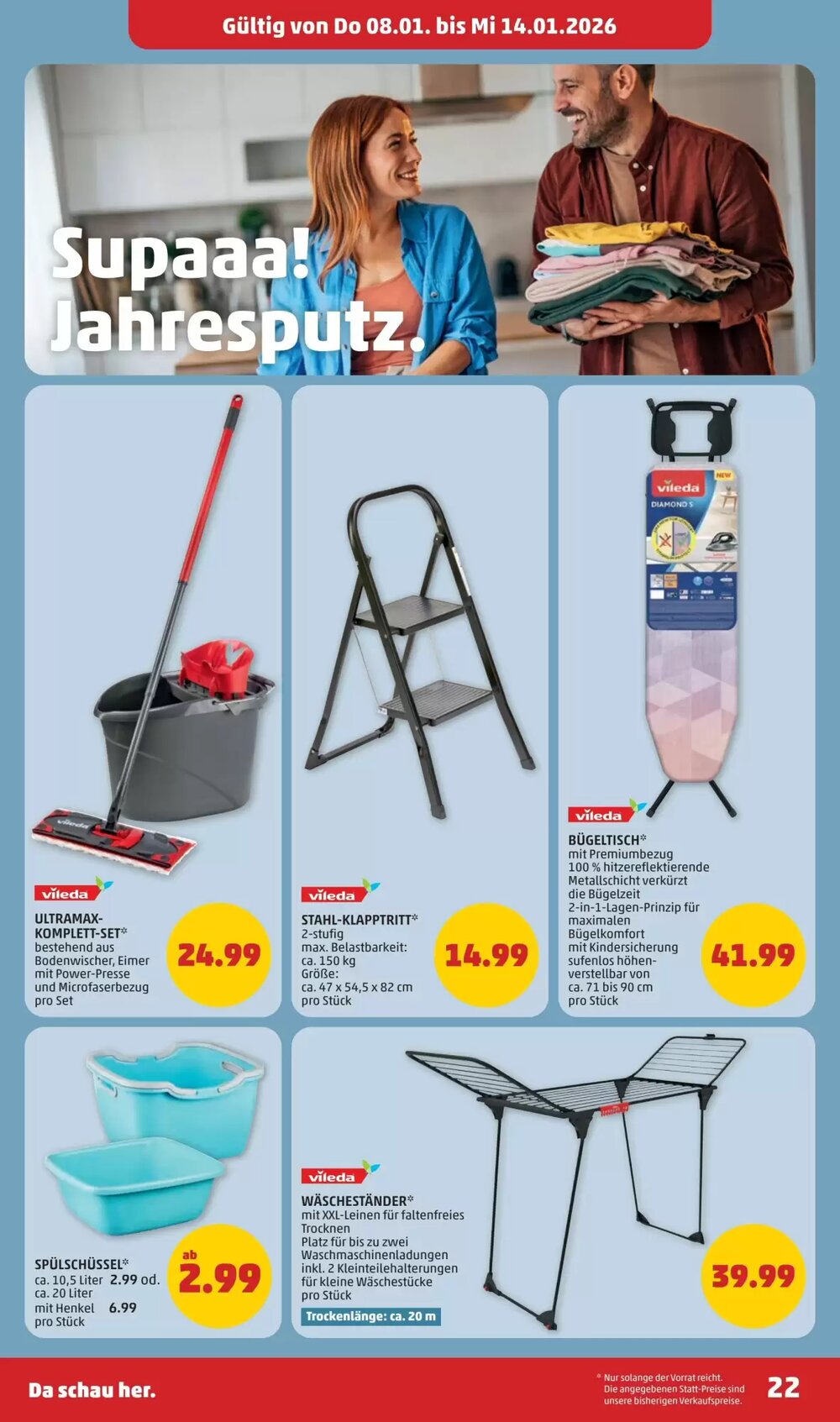 PENNY Flugblatt (ab 08.01.2026) - Angebote und Prospekt - Seite 22