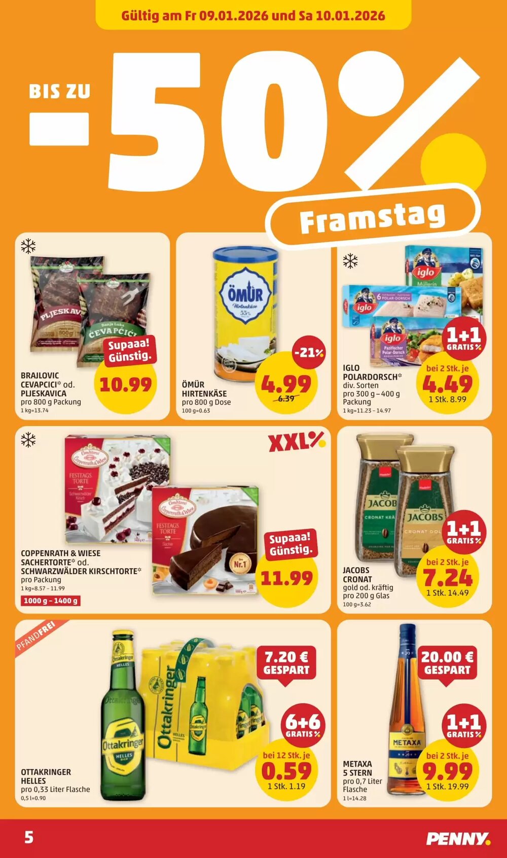 PENNY Flugblatt (ab 08.01.2026) - Angebote und Prospekt - Seite 5