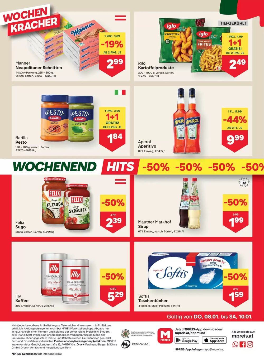 MPreis Flugblatt (ab 08.01.2026) - Angebote und Prospekt - Seite 12