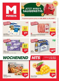MPreis Flugblatt (ab 08.01.2026) - Angebote und Prospekt