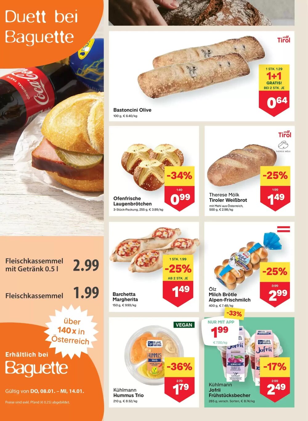 MPreis Flugblatt (ab 08.01.2026) - Angebote und Prospekt - Seite 4