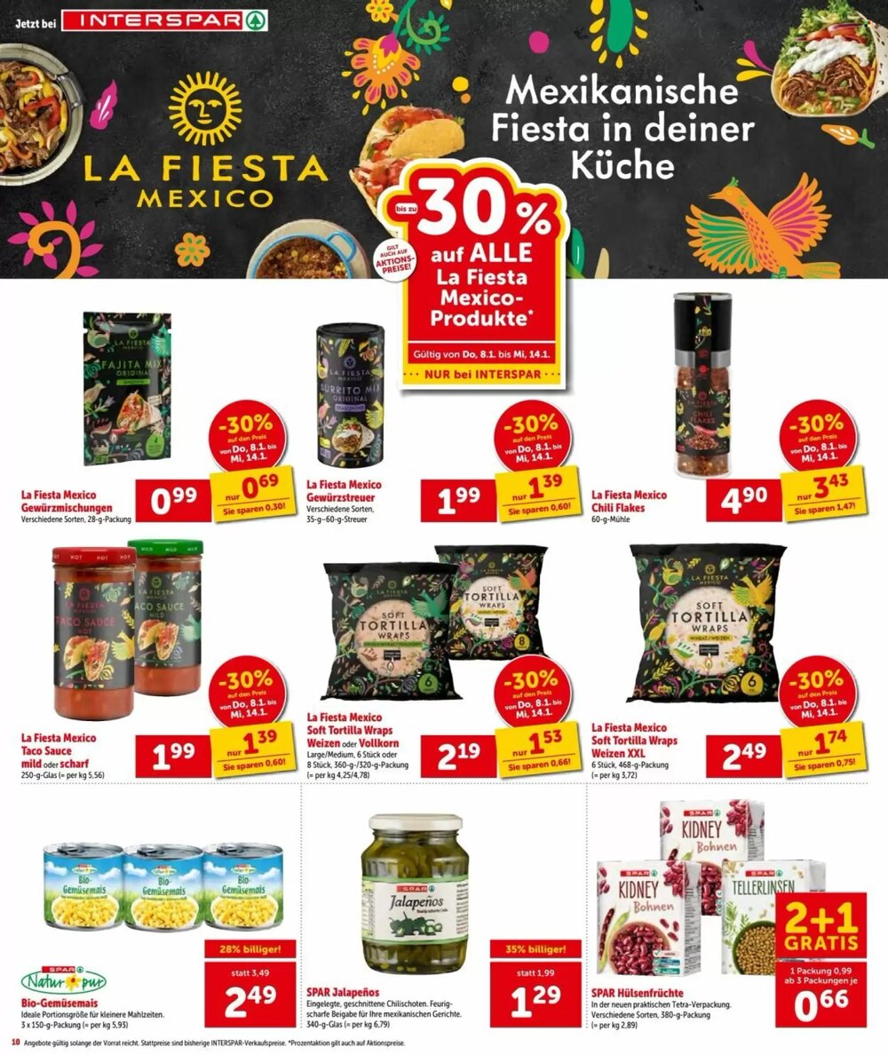 Interspar Flugblatt (ab 08.01.2026) - Angebote und Prospekt - Seite 10