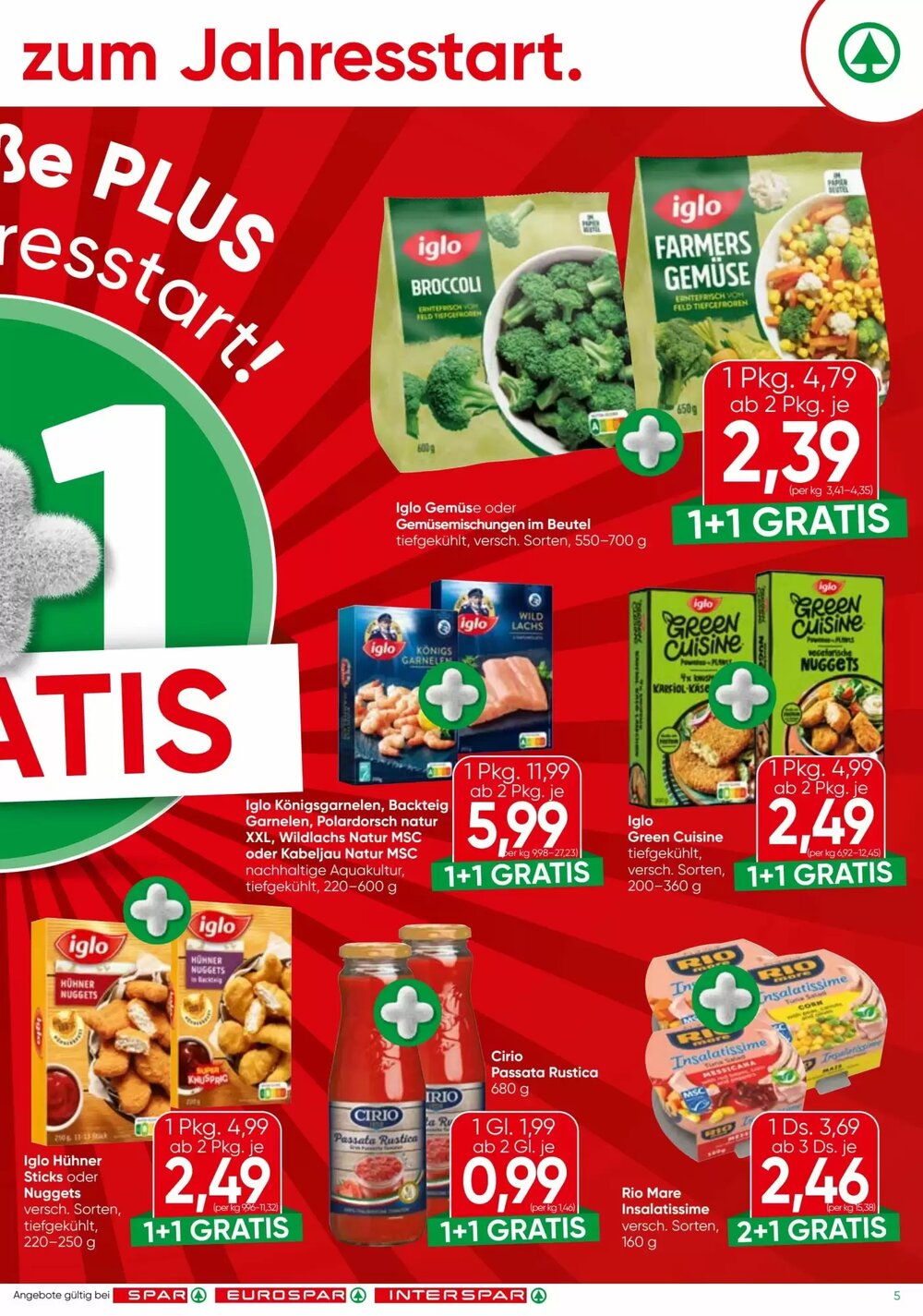 Spar Flugblatt (ab 08.01.2026) - Angebote und Prospekt - Seite 5