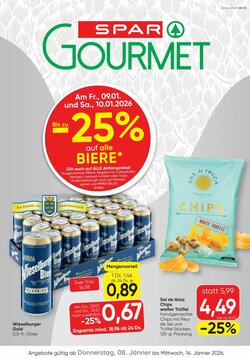 SPAR Gourmet Flugblatt (ab 08.01.2026) - Angebote und Prospekt