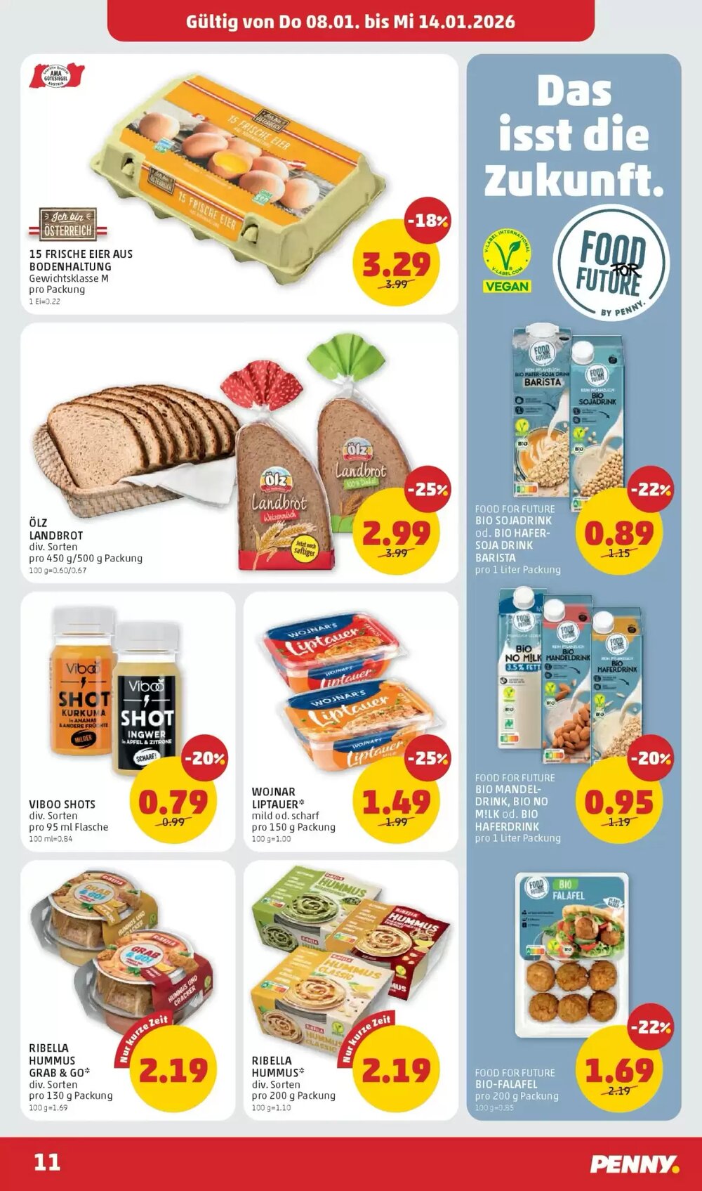PENNY Flugblatt (ab 08.01.2026) - Angebote und Prospekt - Seite 11