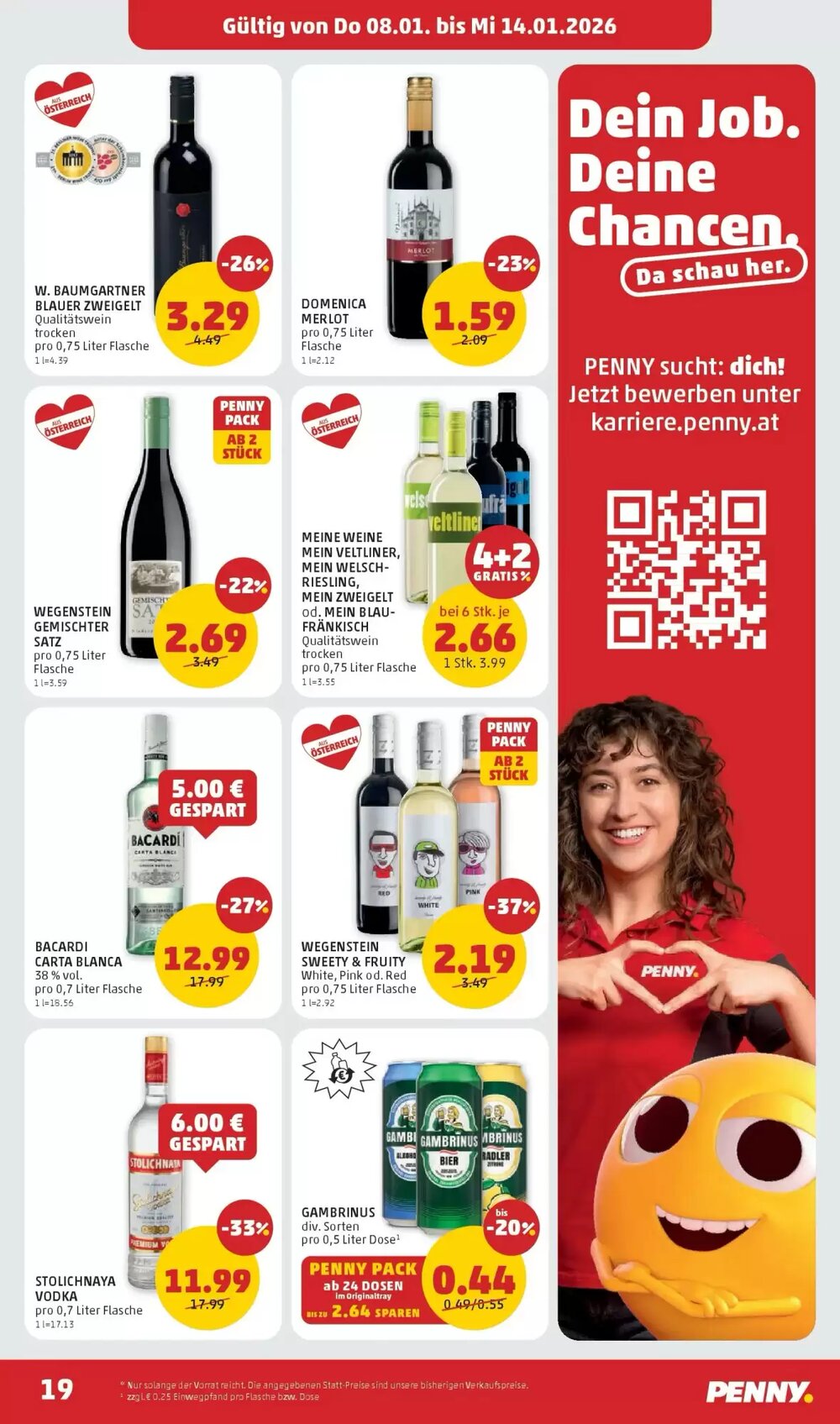 PENNY Flugblatt (ab 08.01.2026) - Angebote und Prospekt - Seite 19