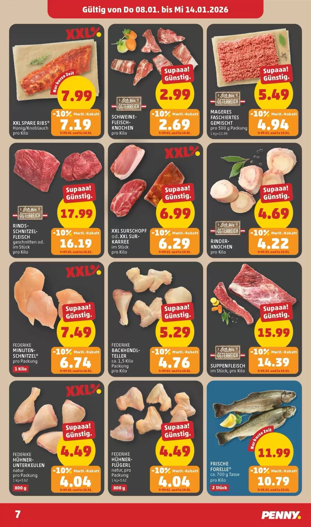 PENNY Flugblatt (ab 08.01.2026) - Angebote und Prospekt - Seite 7