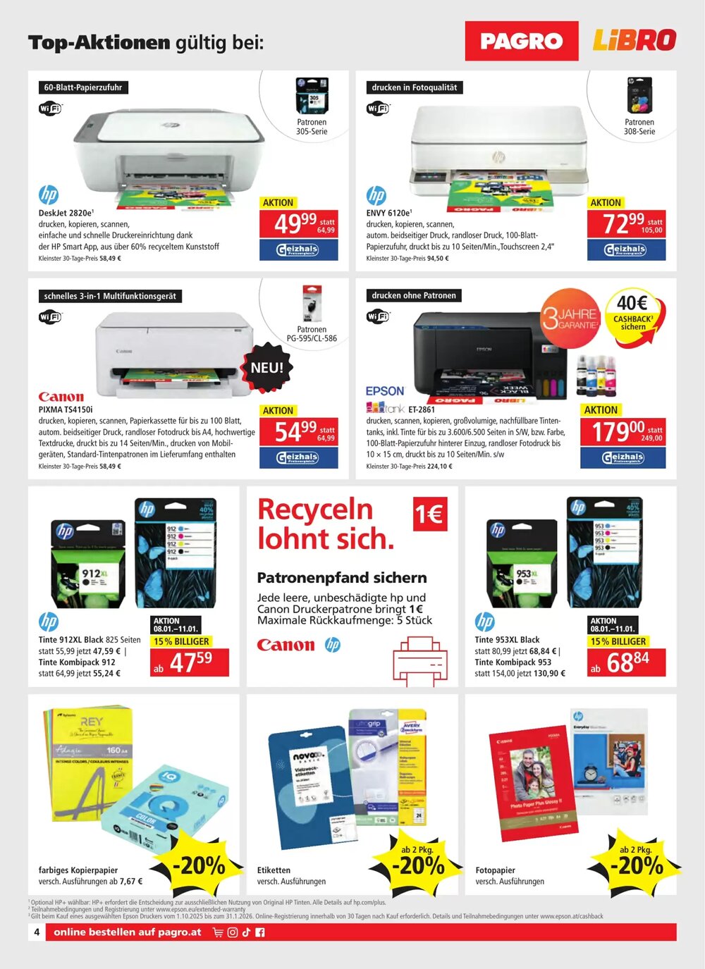 Pagro Diskont Flugblatt (ab 08.01.2026) - Angebote und Prospekt - Seite 4