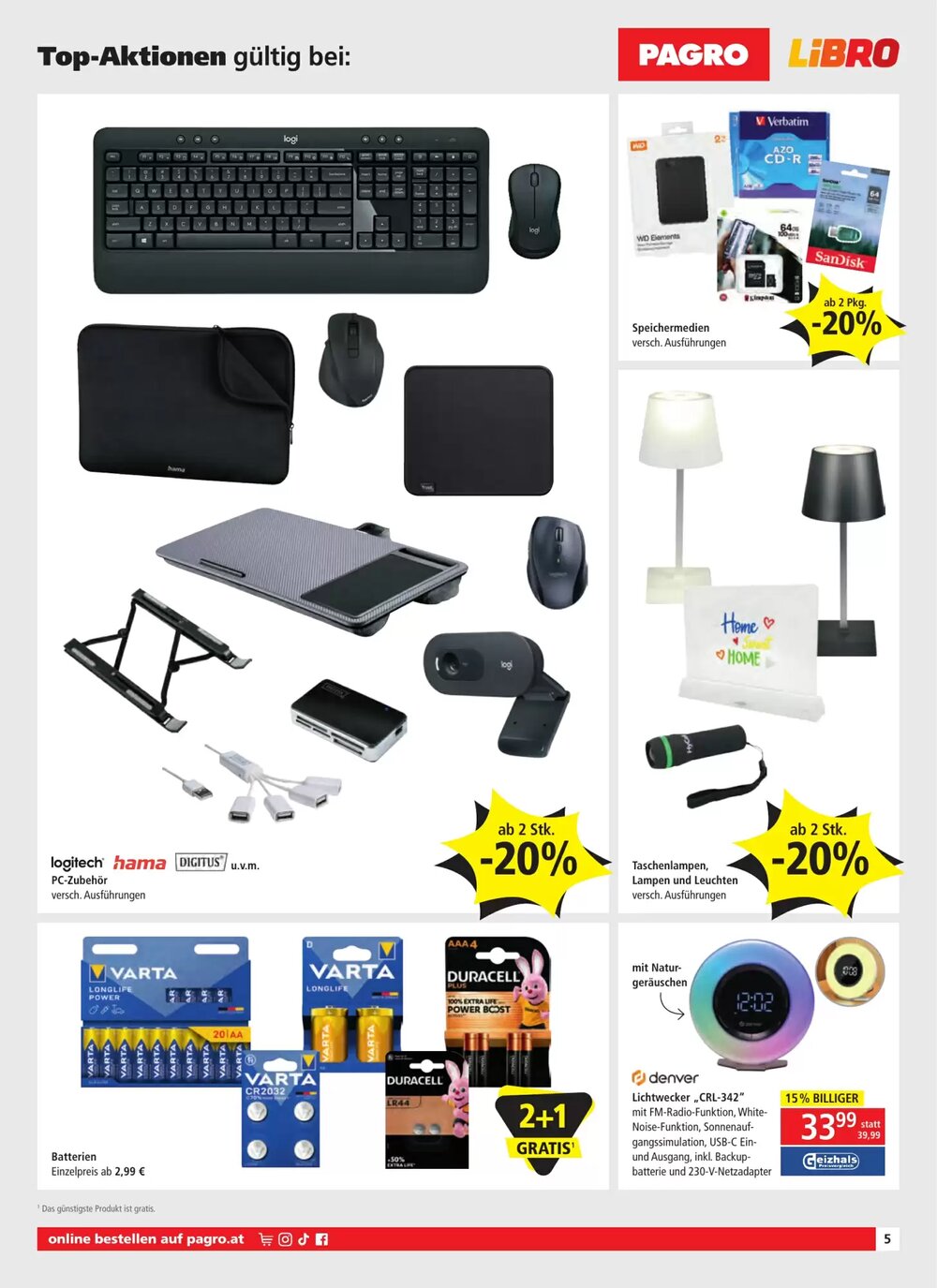 Pagro Diskont Flugblatt (ab 08.01.2026) - Angebote und Prospekt - Seite 5