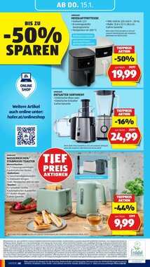 Hofer Flugblatt (ab 09.01.2026) - Angebote und Prospekt - Seite 44